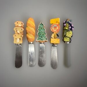 Stainless‎ Steel Snack Spreaders Set of Five